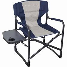 Wanderer Directors Chair With Side Table Directors Chair Chair Camping Chairs