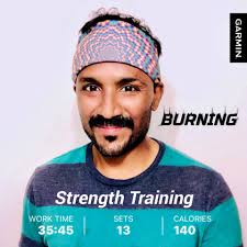 Live kettlebell workout session