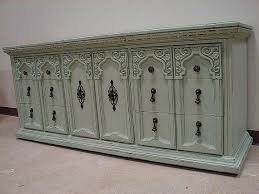 Antique Jade Paint Vintage Broyhill Ornate By Blueskylanedesigner Painting Furniture Diy Broyhill Painted Furniture