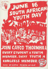 On youth day team turnup generation interviewed several people (youth) and here are the resultssubscribe to turnup generationlike our facebook pagefollow. Saha South African History Archive June 16 South African Youth Day Join Cayco Thornhill Every Student A Youth Member Every Youth A Congress Member