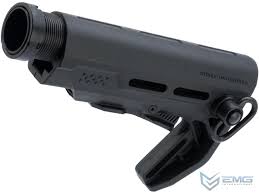 The scalloped surfaces decrease friction with tight fitting stocks, and shaves weight while retaining mass in critical stressed areas. Emg Strike Industries Buffer Tube W Stock Kit For Tokyo Marui Mws Gas Blowback Rifles Type Cqb Emg Arms
