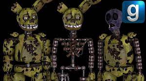 Golden freddy may also be a spring lock suit like springtrap, as in night 2 of the third game, phone guy mentions two specially designed suits for employees to wear. Gmod Fnaf Help Wanted Springtrap Without His Suit 4 Youtube
