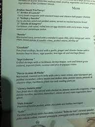 Where you stay on vacation is more than just a hotel room. Our Menu Picture Of The Kitchen Table Aruba Tripadvisor