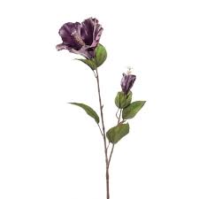 Artificial flowers & silk flowers └ floral crafts └ home arts & crafts └ art & craft supplies all categories antiques art automotive baby books business & industrial cameras & photo cell phones & accessories clothing. Silk Hibiscus Branch Anuero Flowers Purple Gold 80cm