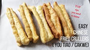 Resep cara membuat cakwe, mudah dan simpel hanya dengan enam bahan. You Tiao Patongo Cakwe Chinese Fried Cruller