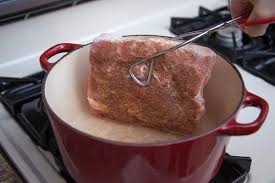 How To Bake A Pork Tenderloin In A Le Creuset Dutch Oven Ehow Le Creuset Dutch Oven Recipes Dutch Oven Recipes Dutch Oven Recipes Cast Iron