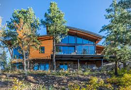 Large windows with minimal frame that may be largely inside the house. Mountain Modern Meets Industrial In Durango Mountain Living