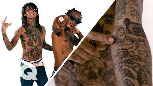 Tattoos are worn on various parts of the body. Maluma Breaks Down His Tattoos Gq Youtube