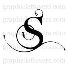 What to know before getting your first tattoo. Elegant Letter S Totally Original Font And St Initialen Alfabet Schriften