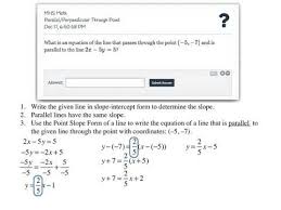 Delta Math Parallel Perpendicular Lines Youtube