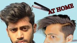Here's what you need to know about how to straighten hair for men. How To Straight Your Hair At Home For Men Hair Straightener Youtube