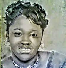 Beautiful black woman... color chalk and acrylic by Larenzo Harry