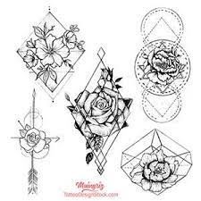 Bullet skull tattoo icon vector for your stock vector needs. Tattoo Design Stock Download Tattoo Designs Drawn By Tattoo Artists Diseno De Tatuaje Geometrico Tatuaje Rosa Geometrica Disenos De Tatuaje De Flores
