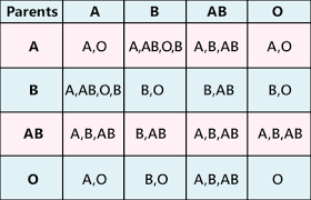 The discovery of a, b, o and combination blood groups by dr. Blood Group Calculator Baby360