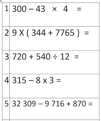 Soalan matematik tahun 5 operasi bergabung 4 descargar. Soalan Matematik Operasi Bergabung Tahun 5 Viral Blog H