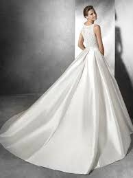 Mimi Skirt Silk Wedding Dress Ballgown Pronovias Wedding Dress Silk Wedding Dress