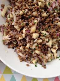 Salade Lentille Pomme Recette Salade Recettes De Cuisine Plat Vegetarien