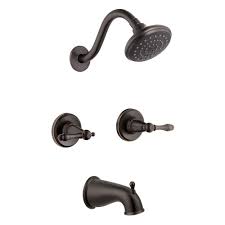 Usually ships out within 48 hours* | read more stock status : Design House Oakmont Oil Rubbed Bronze 1 Handle Bathtub And Shower Faucet With Valve In The Shower Faucets Department At Lowes Com