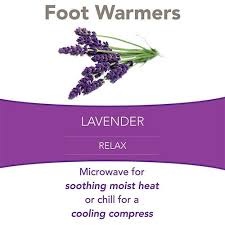 Knit indoor clogs, toe warmer, foot warmers, bed socks, knitted socks for sleep, slipper socks. Carex Foot Warmers Lavender Riteway Medical