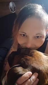 Baby girl thinks she owns the bed 🐶