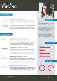 El currículum vitae es el documento que te define profesionalmente. Modelo De Curriculum Para Completar En Word Modelo De Cv Loft