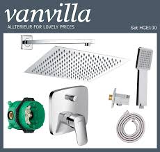 Set Hge100 Up Vanvilla Mit Duscharmatur Hansgrohe Logis