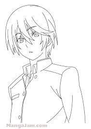 Looking for information on the anime or manga character yuu otosaka? How To Draw Yuu Otosaka From Charlotte Mangajam Com Charlotte Anime Anime Character Drawing Anime Lineart