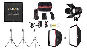 Abelcine Essential 3 Light Kit With Modifiers Stands Led Lighting Buy Abelcine