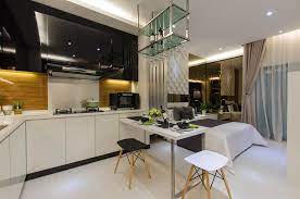 10 Small Apartment Interior Designs In Malaysia Small Apartment Interior Interior Design Apartment Small Apartment Design Inspiration