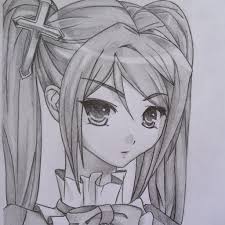 Drawing nle choppa with ballpoint pens ! Images Of Easy Cute Pencil Anime Drawing