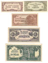 Japanese Government Issued Dollar In Malaya And Borneo Wikipedia