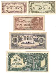 The malaysian ringgit is the currency of malaysia. Japanese Government Issued Dollar In Malaya And Borneo Wikipedia