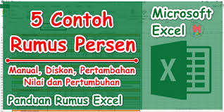 Maybe you would like to learn more about one of these? 5 Contoh Cara Menghitung Persentase Excel Yang Benar M Jurnal