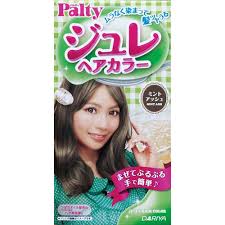 The hairline and part of the hair are beautifully dyed with the connector ingredient formulation. Dariya Palty Gelee Hair Color Mint Ash Cosmetic Hair Color Fashionable Dyed For Women ãƒ¼ The Best Place To Buy Japanese Quality Products Samurai Mall
