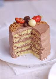 Layer Cake Sans Lactose Gateau De Paques Fraise Au Chocolat Layer Cake