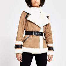 10% off mens patchwork faux suede fleece lined hooded coats with pocket 0 review cod. River Island Fur Shearling Coats Shop The World S Largest Collection Of Fashion Shopstyle
