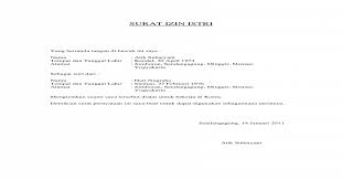 Contoh Surat Izin Suami Untuk Istri Bekerja Saat Hamil Contoh Seputar Surat