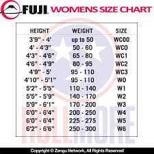 41 Explicit Fuji Kimono Size Chart