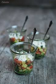 Lauwarmer Gemusesalat Im Glas Rezept Brunch Rezepte Brunch Vorspeisen Im Glas Vegetarisch