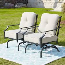 Amazon Com Outdoor Swivel Furniture In 2020 Metal Outdoor Furniture Wicker Patio Furniture Sets Outdoor Chairs
