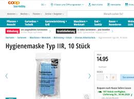 Erleben sie die bequemlichkeit des lieferservice von edeka, coop, aldi, kaufland, lidl, rewe, penny market, netto, k+k, metro, spar, family, marktkauf, reichelt. Coop Ch On Twitter Die Hygienemasken Entsprechen Dem Typ Ii R Zertifikate Sowie Konformitatserklarung Liegen Uns Vor Iv
