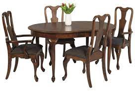 Diy murphy bed full or queen. Adelia Queen Anne Oval Table Countryside Amish Furniture
