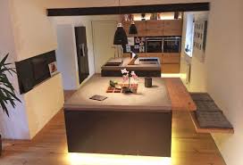 Kuche 2 Blocke Mit Bar Mit Bildern Kuche Kuche Tresen Altholz Kuche