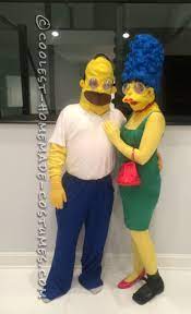 Marge and Homer Simpson Costumes | Homer simpson costume, Simpsons costumes,  Marge simpson costume