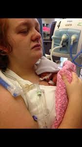 One-year-old girl celebrates birthday in hospital