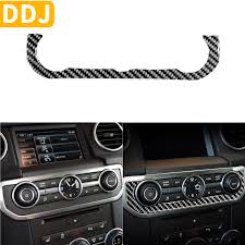 For Land Rover Discovery 4 Lr4 D4 Hse Gs Xs Carbon Interior Accessories Car Clock Watch Music Control Panel Modified Sticker Automotive Interior Stickers Aliexpress