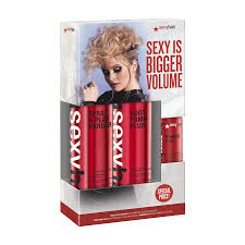 Sexy hair big sexy hair root pump volumizing spray mousse 1.6 oz. Big Sexy Hair Spray Play Harder Trio Sexy Hair Concepts Cosmoprof