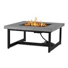 Real Flame 34 375 In W 50000 Btu Cement Portable Composite Propane Gas Fire Table At Lowes Com Fire Table Gas Fire Table Real Flame