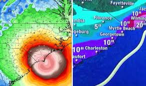 hurricane florence path forecaster warns of big change in