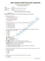 Ilmu pengetahuan 4 kumpulan soal wan. Soal Dan Jawaban Tkj Kelas X Netta